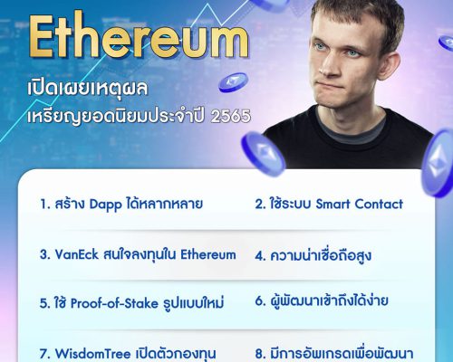 เหตุผลที่คนนิยมใช้ Blockchain Ethereum