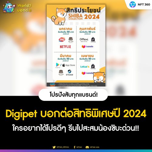 Digipet ต้อนรับ 2024